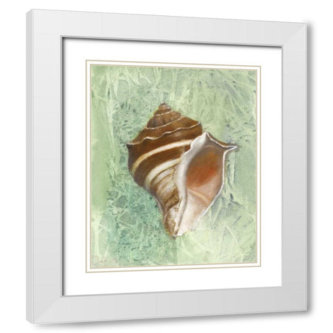 Calling from the Sea II White Modern Wood Framed Art Print with Double Matting by Brothers, Bonnec