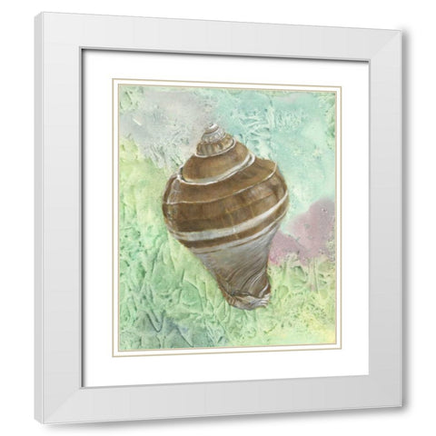 Calling from the Sea IV White Modern Wood Framed Art Print with Double Matting by Brothers, Bonnec