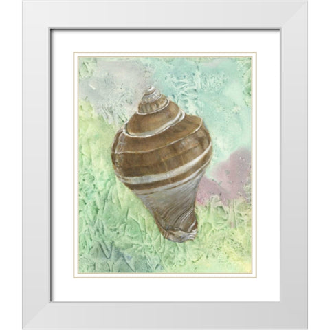 Calling from the Sea IV White Modern Wood Framed Art Print with Double Matting by Brothers, Bonnec