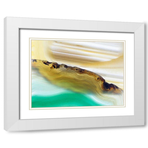 Level XI White Modern Wood Framed Art Print with Double Matting by Hartson-Weddle, Ryan