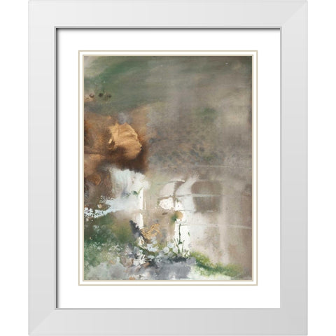 Canyon Seasons II White Modern Wood Framed Art Print with Double Matting by Combs, Joyce