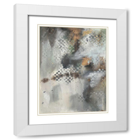 Canyon Seasons III White Modern Wood Framed Art Print with Double Matting by Combs, Joyce