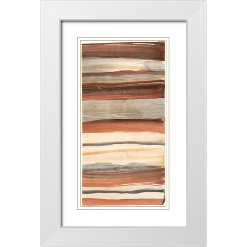 Evanescence 1 White Modern Wood Framed Art Print with Double Matting by Dag, Inc.