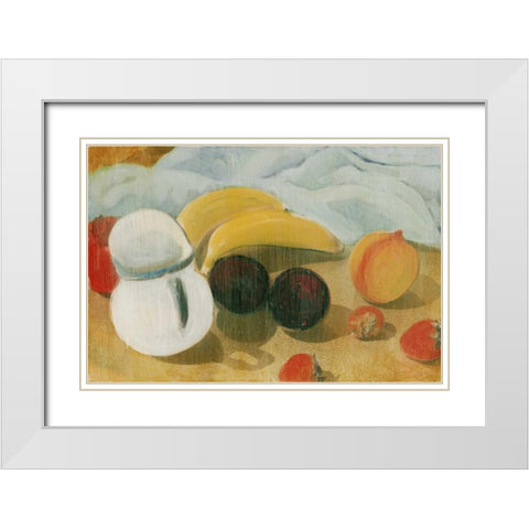 Seasons 2 White Modern Wood Framed Art Print with Double Matting by Dag, Inc.