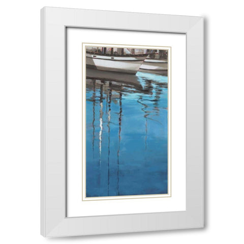 Set Sail 11 White Modern Wood Framed Art Print with Double Matting by Dag, Inc.