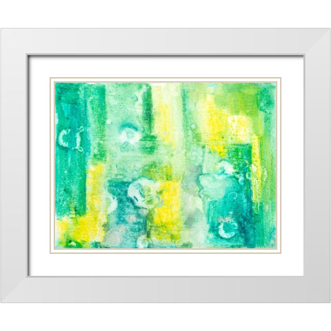 Oriental Antique I White Modern Wood Framed Art Print with Double Matting by Combs, Joyce