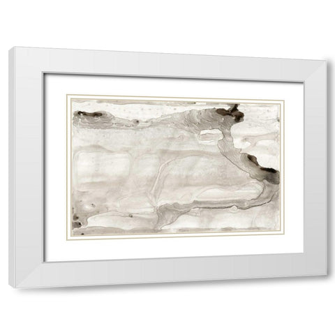 Arroyo White Modern Wood Framed Art Print with Double Matting by Stramel, Renee W.