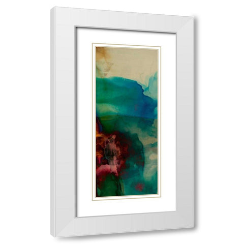 Existential Philosophy I White Modern Wood Framed Art Print with Double Matting by Jasper, Sisa