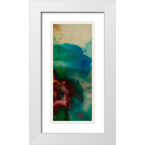 Existential Philosophy I White Modern Wood Framed Art Print with Double Matting by Jasper, Sisa
