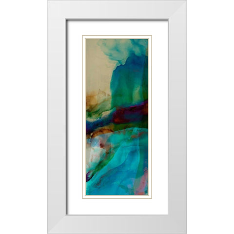 Existential Philosophy II White Modern Wood Framed Art Print with Double Matting by Jasper, Sisa