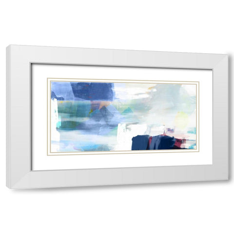 Invisible  I White Modern Wood Framed Art Print with Double Matting by Jasper, Sisa