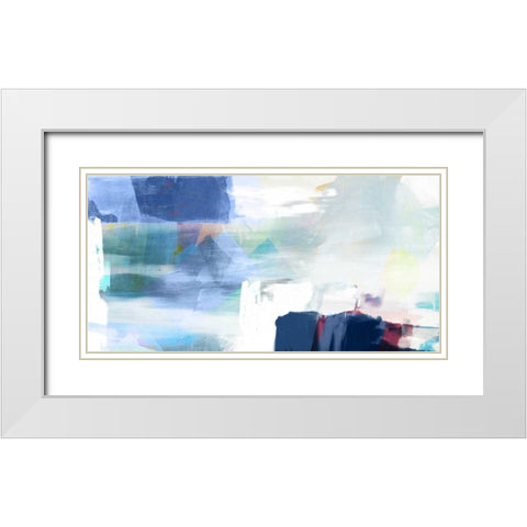 Invisible  I White Modern Wood Framed Art Print with Double Matting by Jasper, Sisa