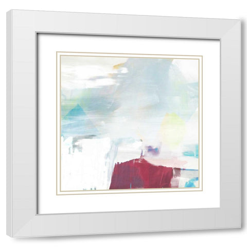 Invisible  III White Modern Wood Framed Art Print with Double Matting by Jasper, Sisa