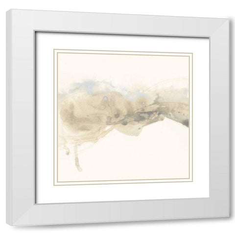 Vapor I White Modern Wood Framed Art Print with Double Matting by Vess, June Erica