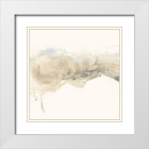 Vapor I White Modern Wood Framed Art Print with Double Matting by Vess, June Erica