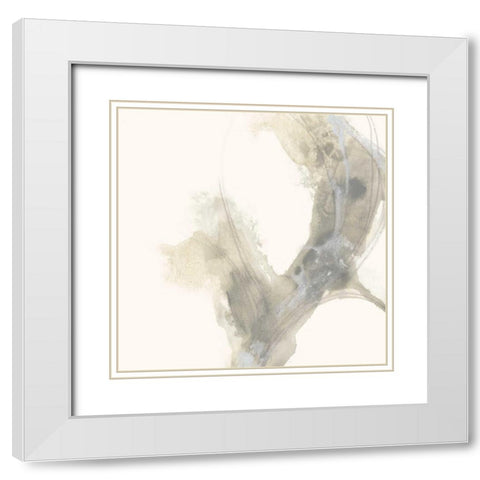 Vapor VIII White Modern Wood Framed Art Print with Double Matting by Vess, June Erica