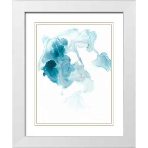 Thermae I White Modern Wood Framed Art Print with Double Matting by Vess, June Erica