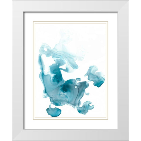 Thermae III White Modern Wood Framed Art Print with Double Matting by Vess, June Erica