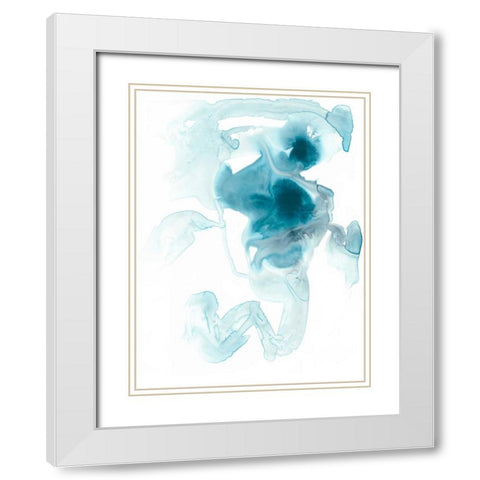 Thermae IV White Modern Wood Framed Art Print with Double Matting by Vess, June Erica