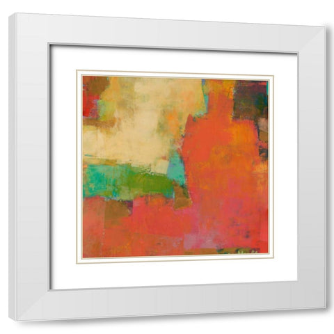 Etienne I White Modern Wood Framed Art Print with Double Matting by Jachimiec, Sue