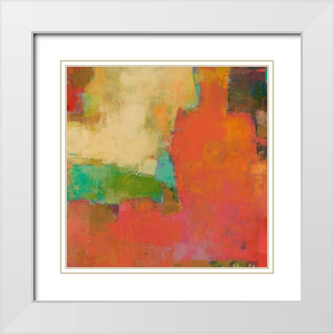 Etienne I White Modern Wood Framed Art Print with Double Matting by Jachimiec, Sue