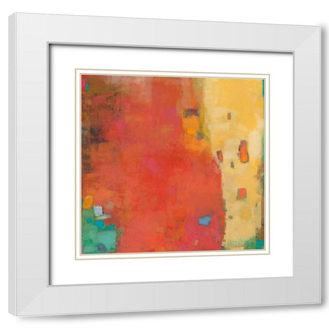 Etienne II White Modern Wood Framed Art Print with Double Matting by Jachimiec, Sue