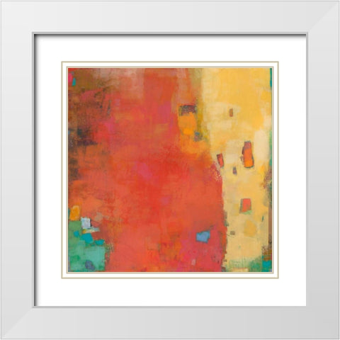 Etienne II White Modern Wood Framed Art Print with Double Matting by Jachimiec, Sue