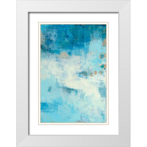 Kenning II White Modern Wood Framed Art Print with Double Matting by Jachimiec, Sue