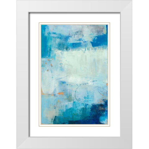 Kenning IV White Modern Wood Framed Art Print with Double Matting by Jachimiec, Sue