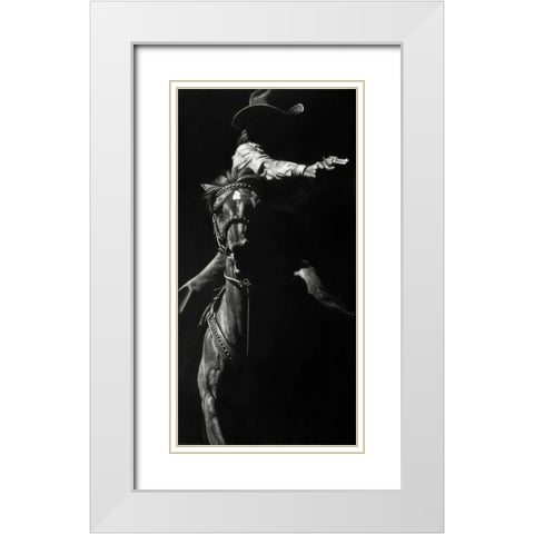 Getaway Vehicle I White Modern Wood Framed Art Print with Double Matting by Chapman, Julie T.