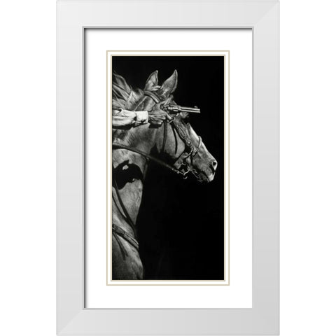 Getaway Vehicle II White Modern Wood Framed Art Print with Double Matting by Chapman, Julie T.