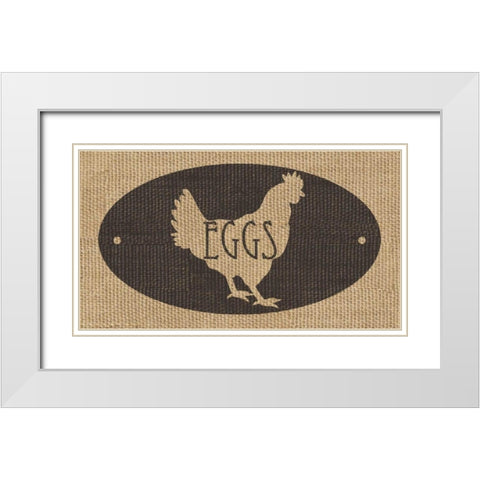 Farm Store V White Modern Wood Framed Art Print with Double Matting by Saunders, Alonzo