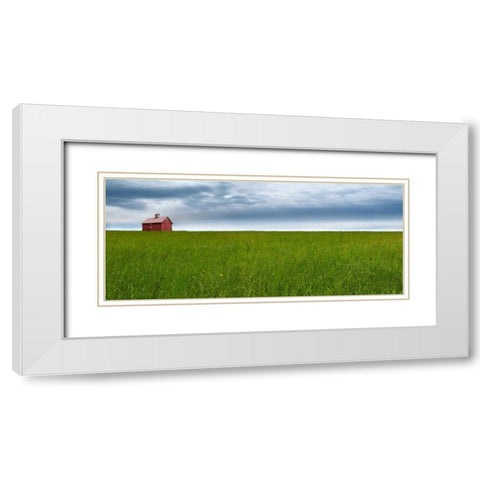 Farm and Country VI White Modern Wood Framed Art Print with Double Matting by McLoughlin, James
