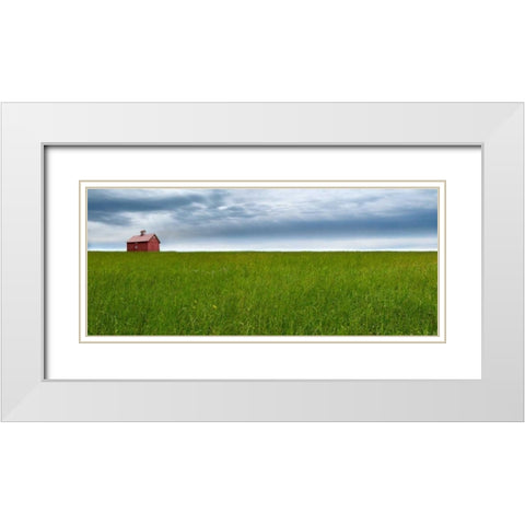 Farm and Country VI White Modern Wood Framed Art Print with Double Matting by McLoughlin, James
