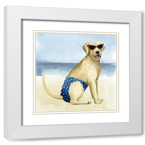 Hot Dog III White Modern Wood Framed Art Print with Double Matting by Popp, Grace