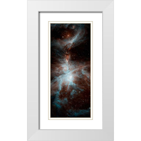 Space Photography XIV White Modern Wood Framed Art Print with Double Matting by Unknown