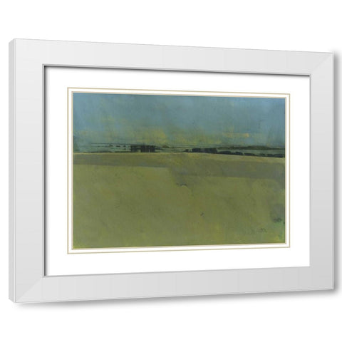 The Day Begins White Modern Wood Framed Art Print with Double Matting by Bailey, Paul