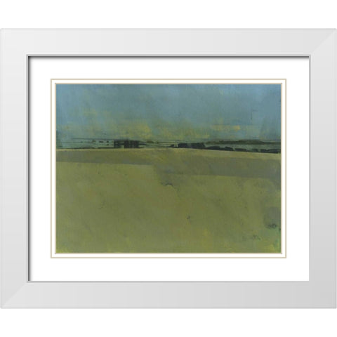 The Day Begins White Modern Wood Framed Art Print with Double Matting by Bailey, Paul