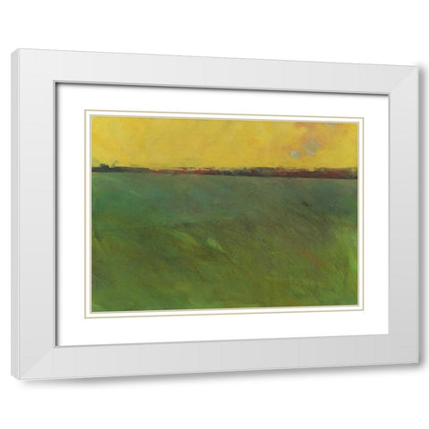 Five- Thirty White Modern Wood Framed Art Print with Double Matting by Bailey, Paul