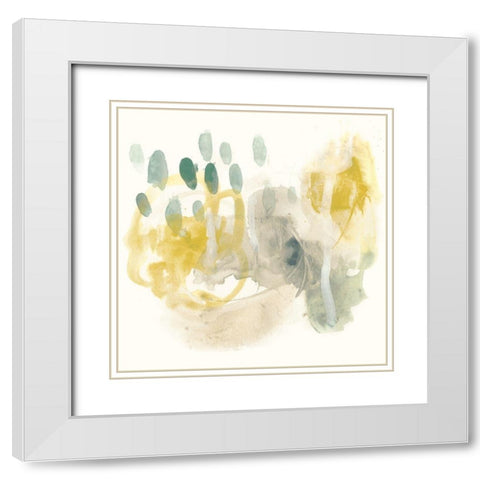 Apex Formula II White Modern Wood Framed Art Print with Double Matting by Vess, June Erica