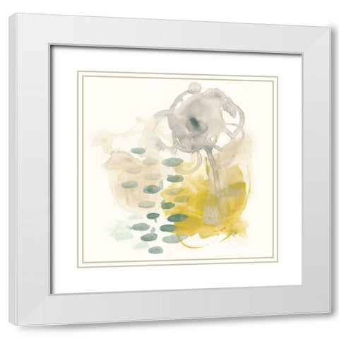 Apex Formula III White Modern Wood Framed Art Print with Double Matting by Vess, June Erica