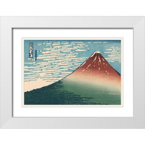 Iconic Japan I White Modern Wood Framed Art Print with Double Matting by Unknown