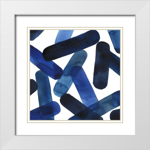 Barrell Deep II White Modern Wood Framed Art Print with Double Matting by Popp, Grace