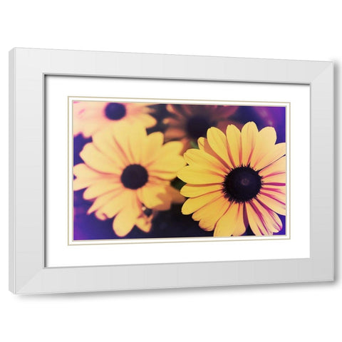 Susans IV White Modern Wood Framed Art Print with Double Matting by Johnson, Jason