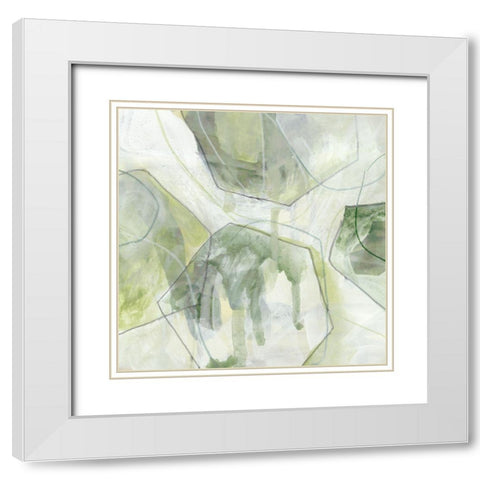 Terra Forma I White Modern Wood Framed Art Print with Double Matting by Vess, June Erica