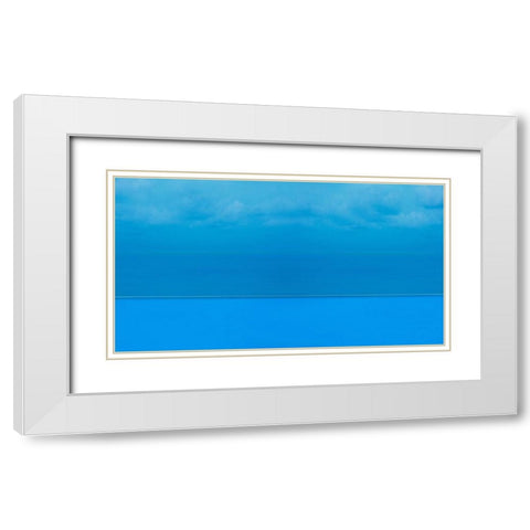 Dusk and Water IV White Modern Wood Framed Art Print with Double Matting by McLoughlin, James
