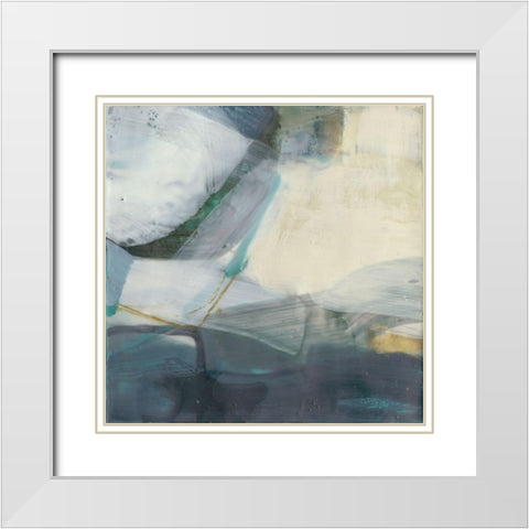 Tusk IV White Modern Wood Framed Art Print with Double Matting by Jachimiec, Sue