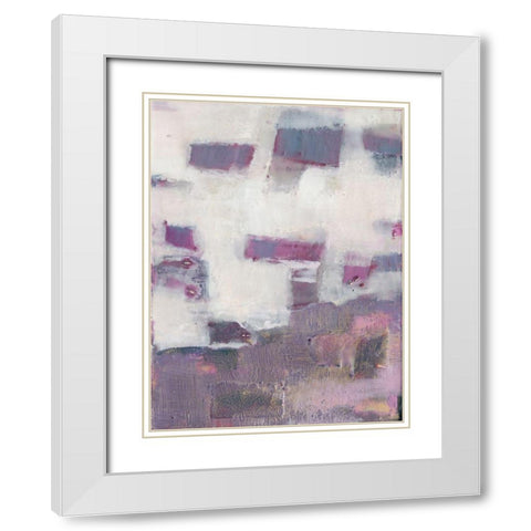 Tilde VI White Modern Wood Framed Art Print with Double Matting by Jachimeic, Sue