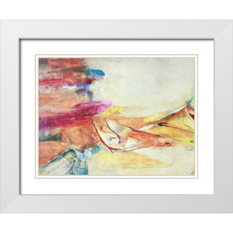Soledad II White Modern Wood Framed Art Print with Double Matting by Villarreal, Gabriela
