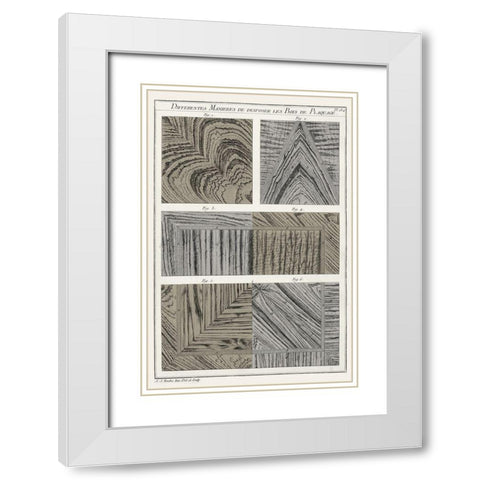 Survey of Architectural Design VI White Modern Wood Framed Art Print with Double Matting by Vision Studio